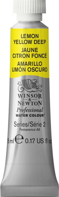 PROFESSIONAL WATERCOLOR 5ML LEMON YELLOW DEEP