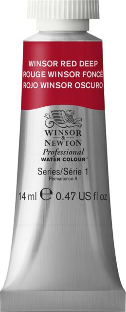 Professional Watercolor 14mL Winsor Red Deep