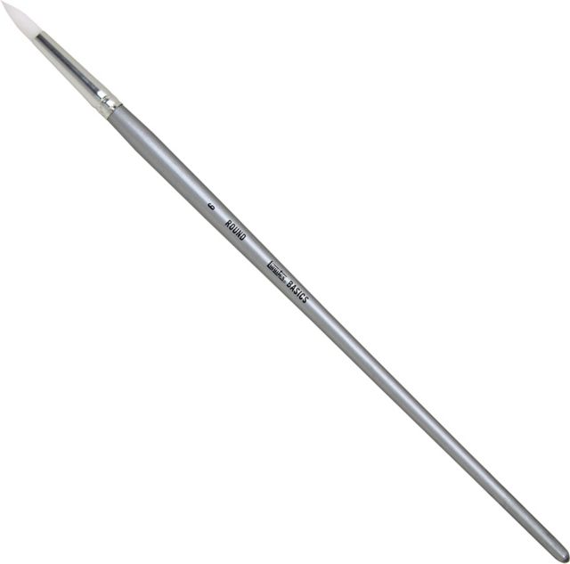 BASICS BRUSH ROUND #6 LONG HANDLE