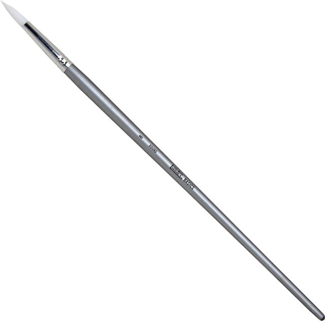 BASICS BRUSH ROUND #8 LONG HANDLE