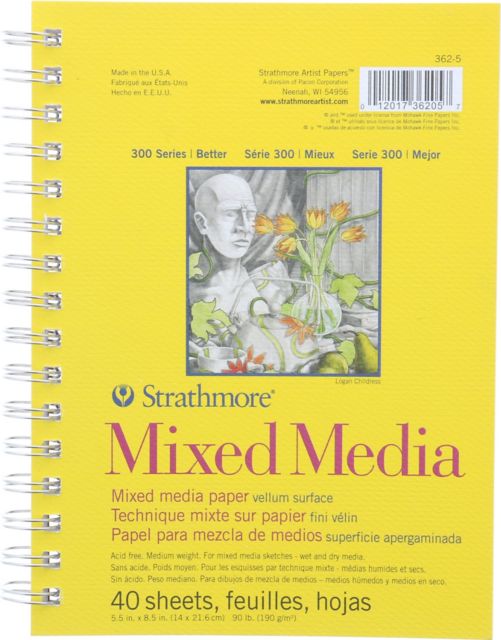 Mix Media 300 Series 5.5X8.5 40/Sheets