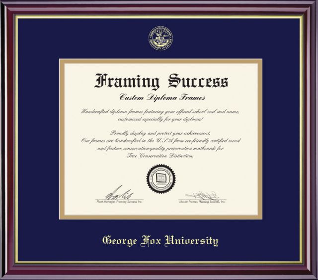 George Fox University 11'' x 14'' Windsor Diploma Frame