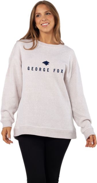 George Fox University Women's Warmup Crewneck Sweatshirt