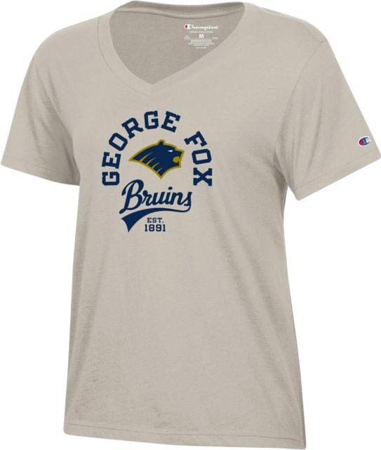 George Fox University Women's V-Neck Short Sleeve T-Shirt