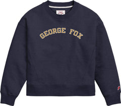 George Fox University Women's Boxy Crewneck Sweatshirt