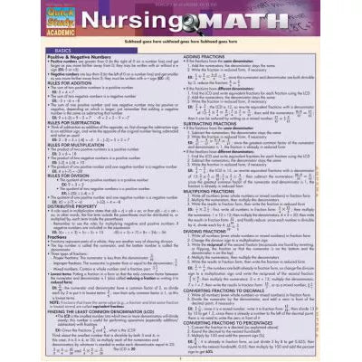 NURSING MATH - New (SKU: 15767228)
