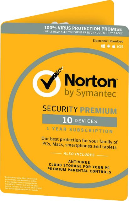 Norton Internet Security Premium 3.0 25GB - MAC and PC