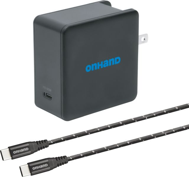 OnHand Universal Laptop Charger, Black