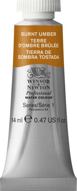 Professional Watercolor 14mL Burnt Umber