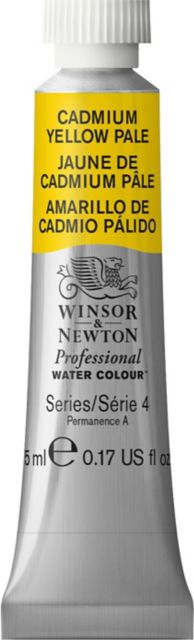 Professional Watercolor 5mL Cadmium Yellow Pale