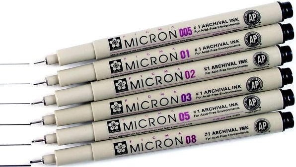 MICRON PEN .50MM BLACK