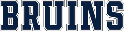 George Fox Medium Decal Bruins - ONLINE ONLY