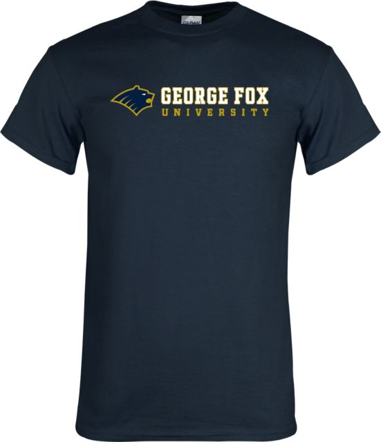 George Fox T Shirt George Fox University w/ Bear Flat - ONLINE ONLY
