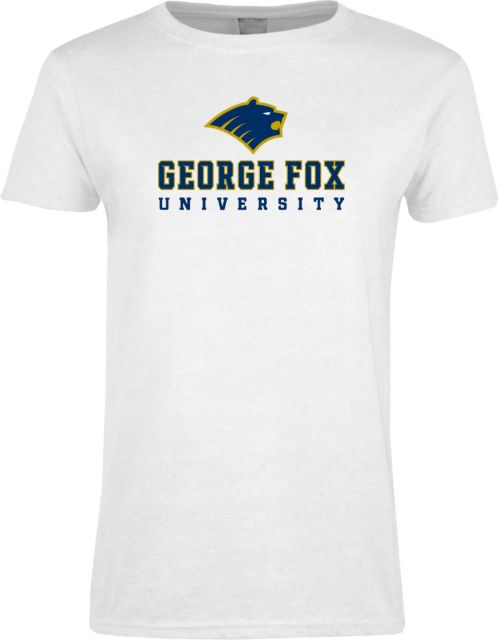George Fox Ladies T Shirt George Fox University w/ Bruin Head - ONLINE ONLY