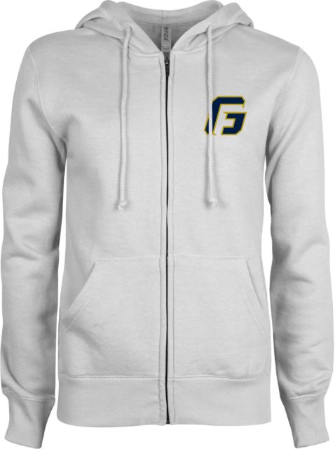 George Fox ENZA Ladies Fleece Full Zip Hoodie G - ONLINE ONLY