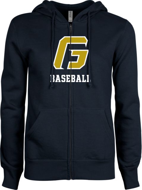 George Fox ENZA Ladies Fleece Full Zip Hoodie Baseball - ONLINE ONLY