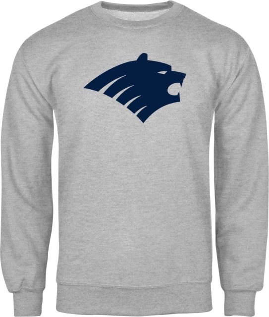 George Fox Fleece Crew Bear Head - ONLINE ONLY