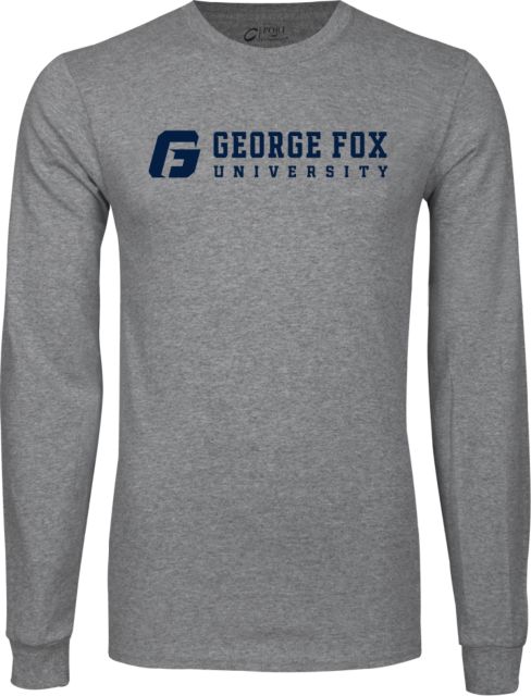 George Fox Long Sleeve T Shirt George Fox University w/ G Flat - ONLINE ONLY