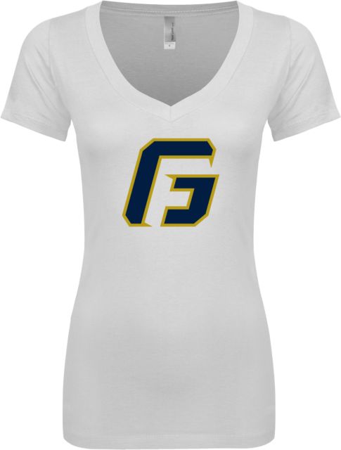 George Fox Next Level Ladies Junior Fit Ideal V Tee G - ONLINE ONLY