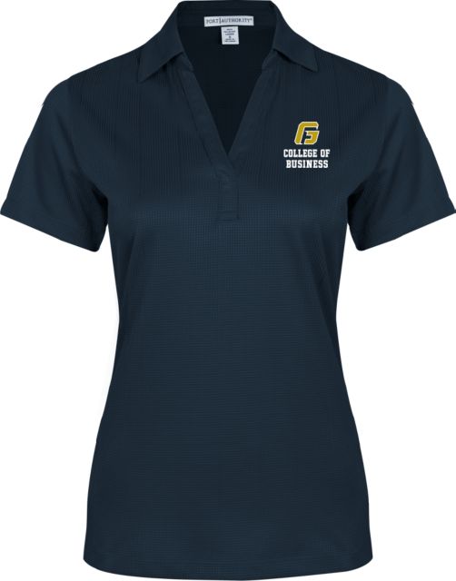 George Fox Ladies Performance Fine Jacquard Polo College of Business - ONLINE ONLY