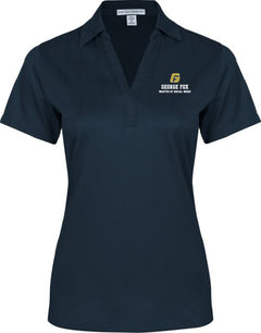 George Fox Ladies Performance Fine Jacquard Polo Master of Social Work - ONLINE ONLY