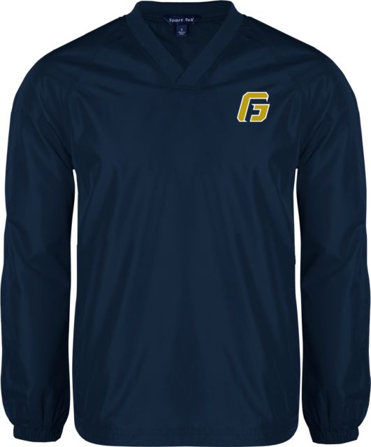 George Fox V Neck Raglan Windshirt G - ONLINE ONLY