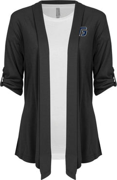 George Fox Ladies Drape Front Cardigan G - ONLINE ONLY