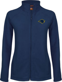 George Fox Ladies Fleece Full Zip Jacket Bear Head - ONLINE ONLY