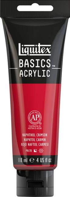 Basics 4oz Naphthol Crimson