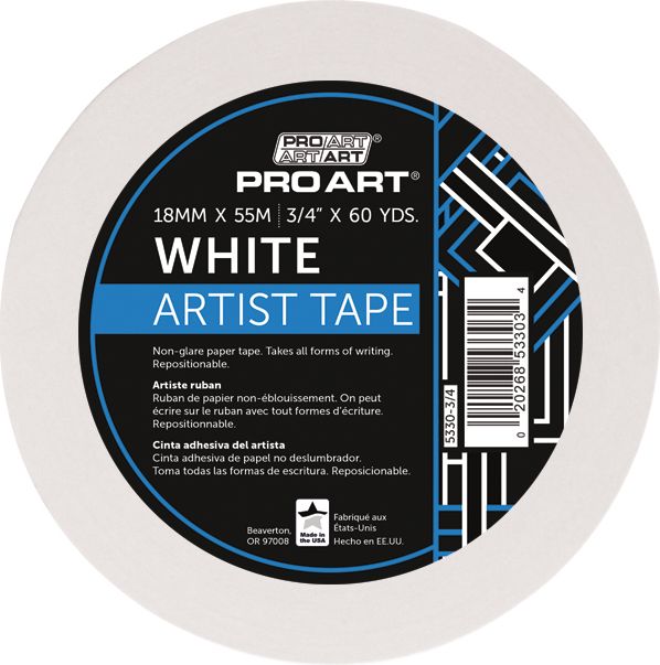 ACID FREE 3/4X60YARD WHITE AR