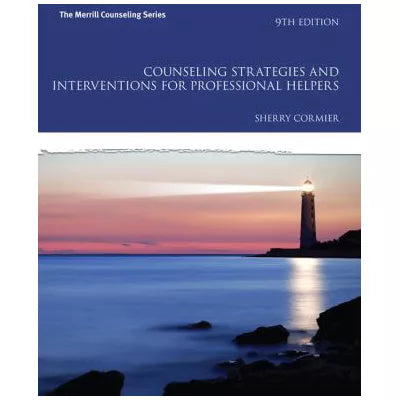 Counseling Strategies and Interventions for Professional Helpers