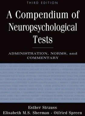 Compendium of Neuropsychological Tests