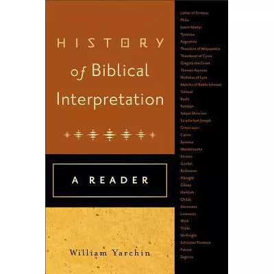 History of Biblical Interpretation