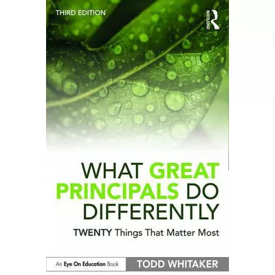 What Great Principals Do Differently