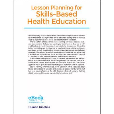 Lesson Planning for Skills-Based Health Education