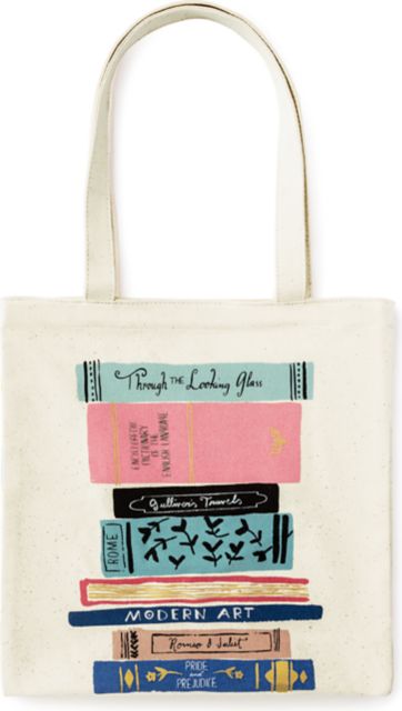 CANVAS BOOK TOTE DREAM BIG
